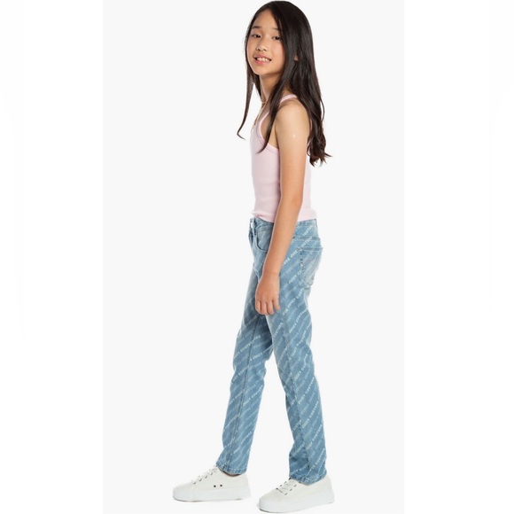 + JUICY COUTURE + Kid’s Logo Straight Leg Jeans - Picture 2 of 6